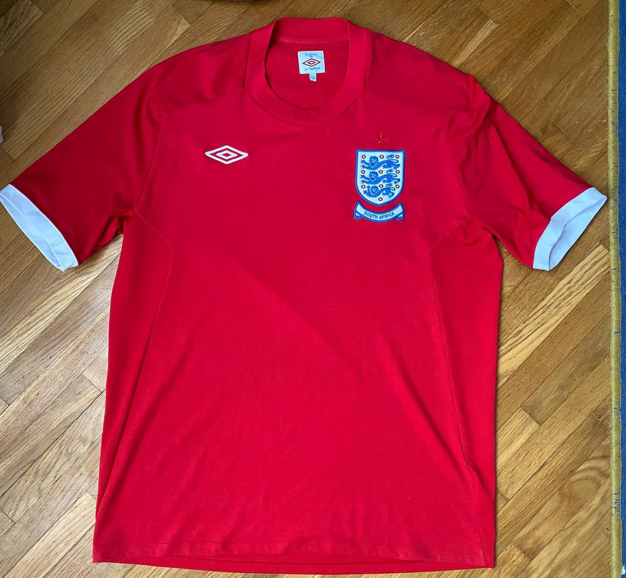 Umbro Umbro England national team soccer jersey tee Size US XL / EU 56 / 4 - 1 Thumbnail