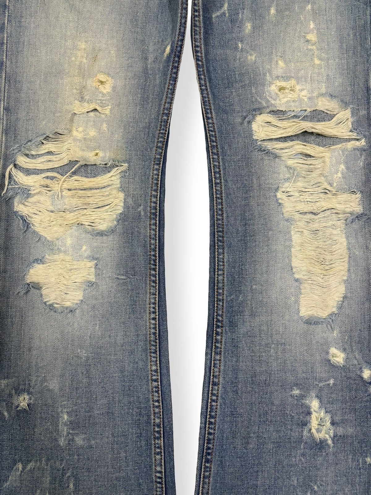 Diesel Vintage Diesel Industry Zatiny Flare Distressed Grunge Jeans Size US 29 - 5 Thumbnail
