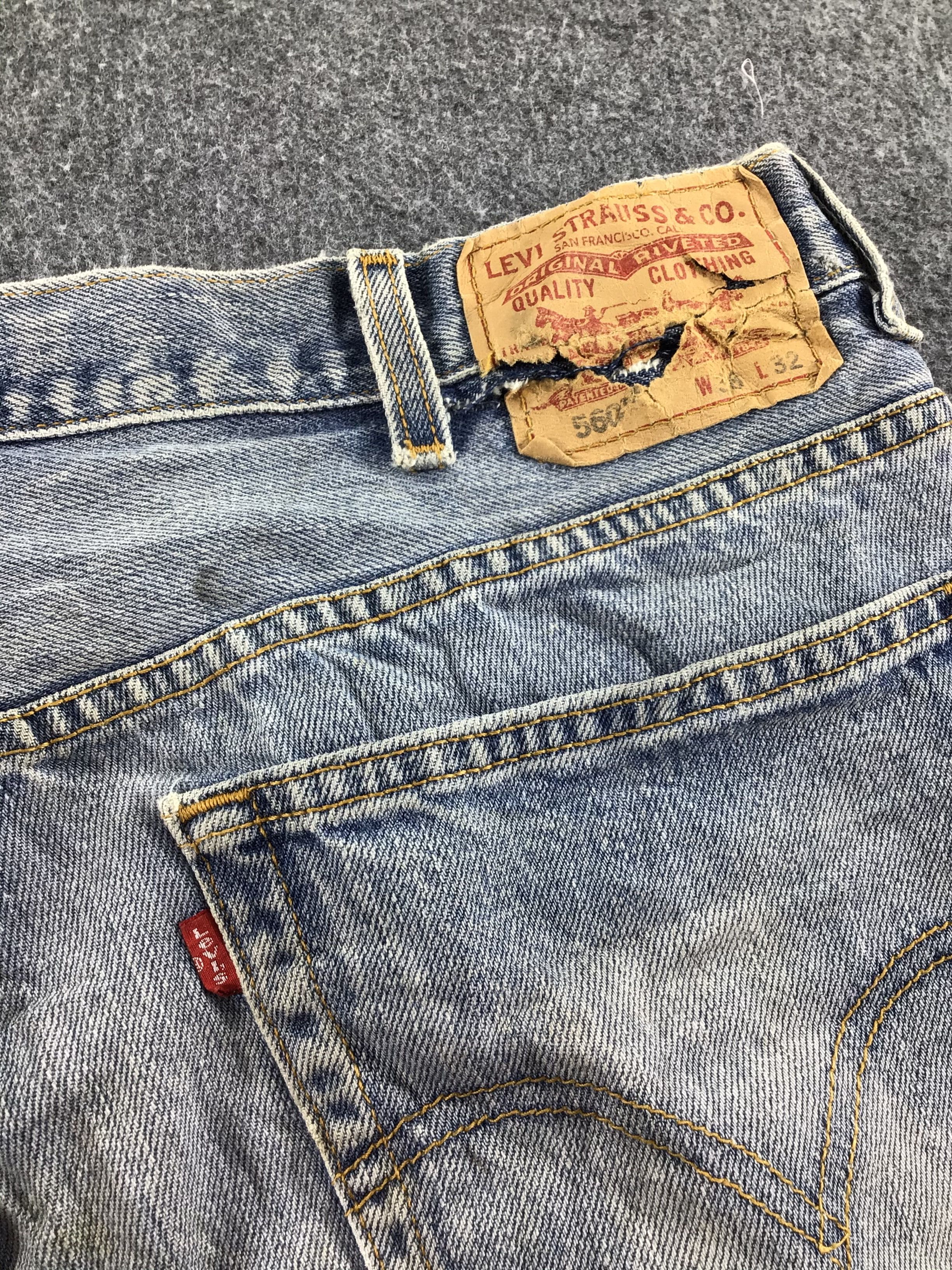 Levi's Vintage Levis 560 Jeans-J605 Size US 38 / EU 54 - 5 Thumbnail