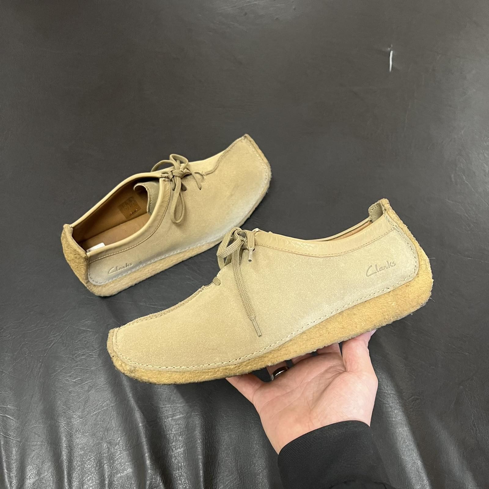 Vintage Clarks Wallabees Leather Shoes Footwear