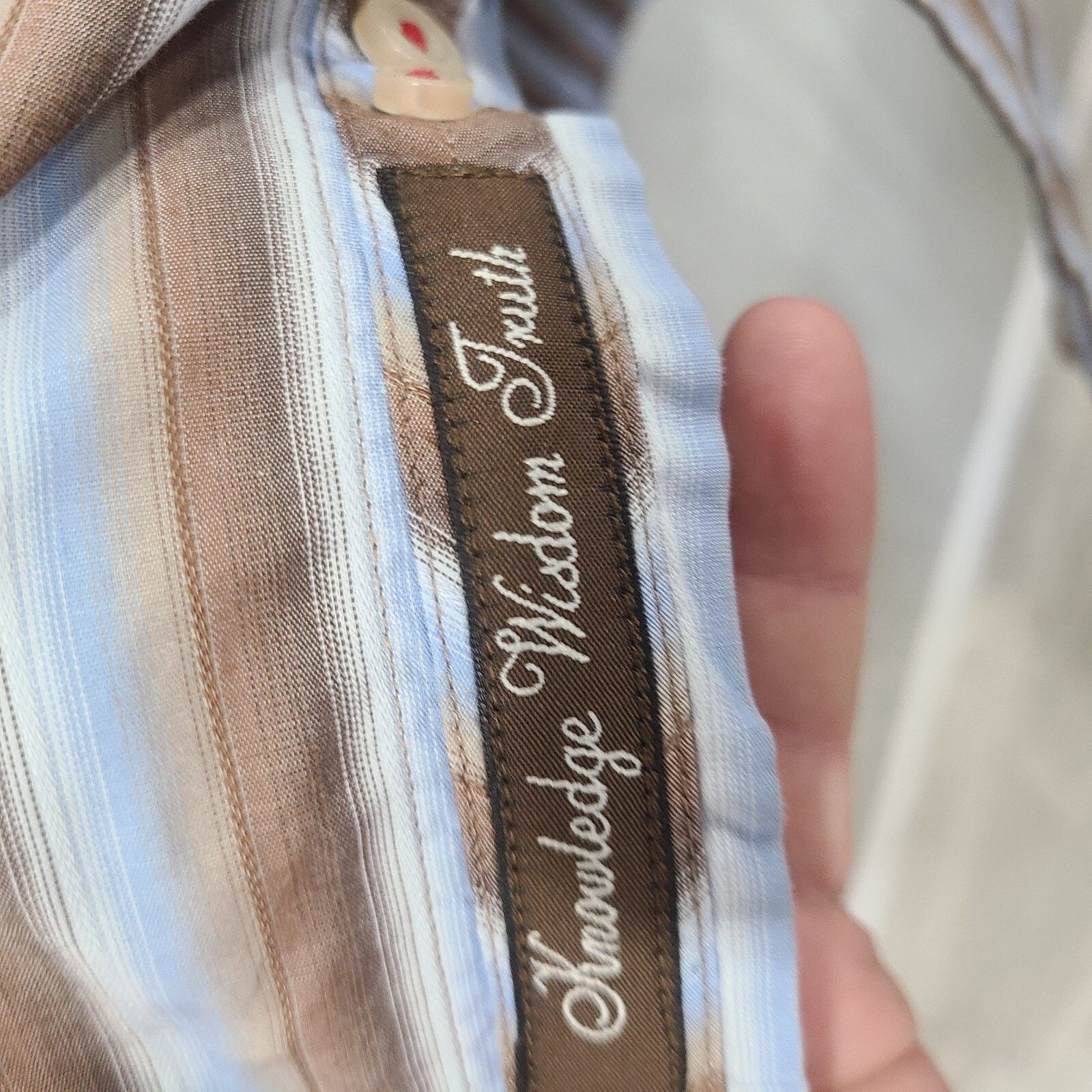 Robert Graham Robert Graham Striped Men's Dress Button Down Shirt Size L Size US L / EU 52-54 / 3 - 8 Thumbnail