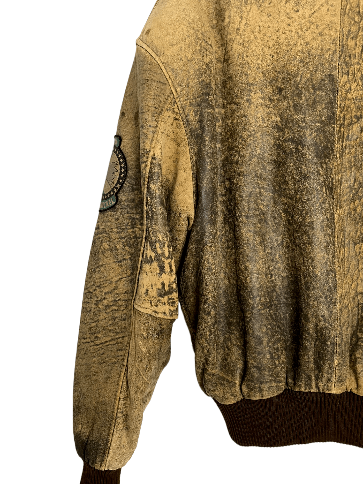 Vintage 🔥Vintage Leather Jacket Matin Air Commmand🔥 Size US L / EU 52-54 / 3 - 12 Thumbnail