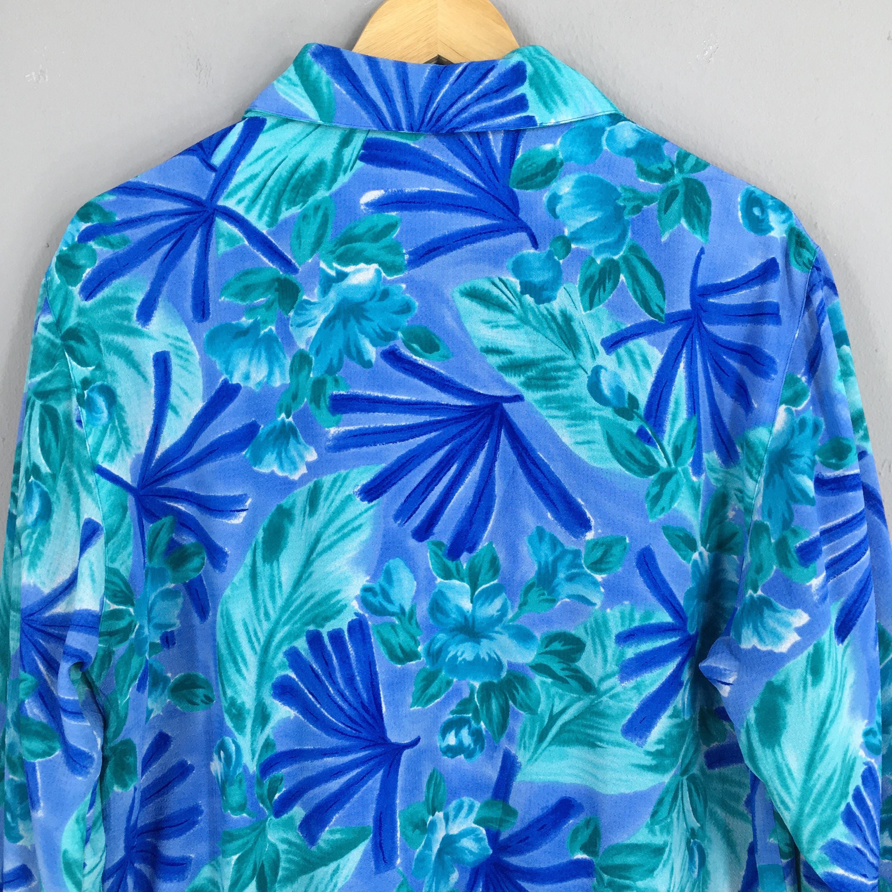Designer × Vintage Vintage Alfred Dunner Leaves Graphic Ladies Jacket Medium Size M / US 6-8 / IT 42-44 - 8 Thumbnail