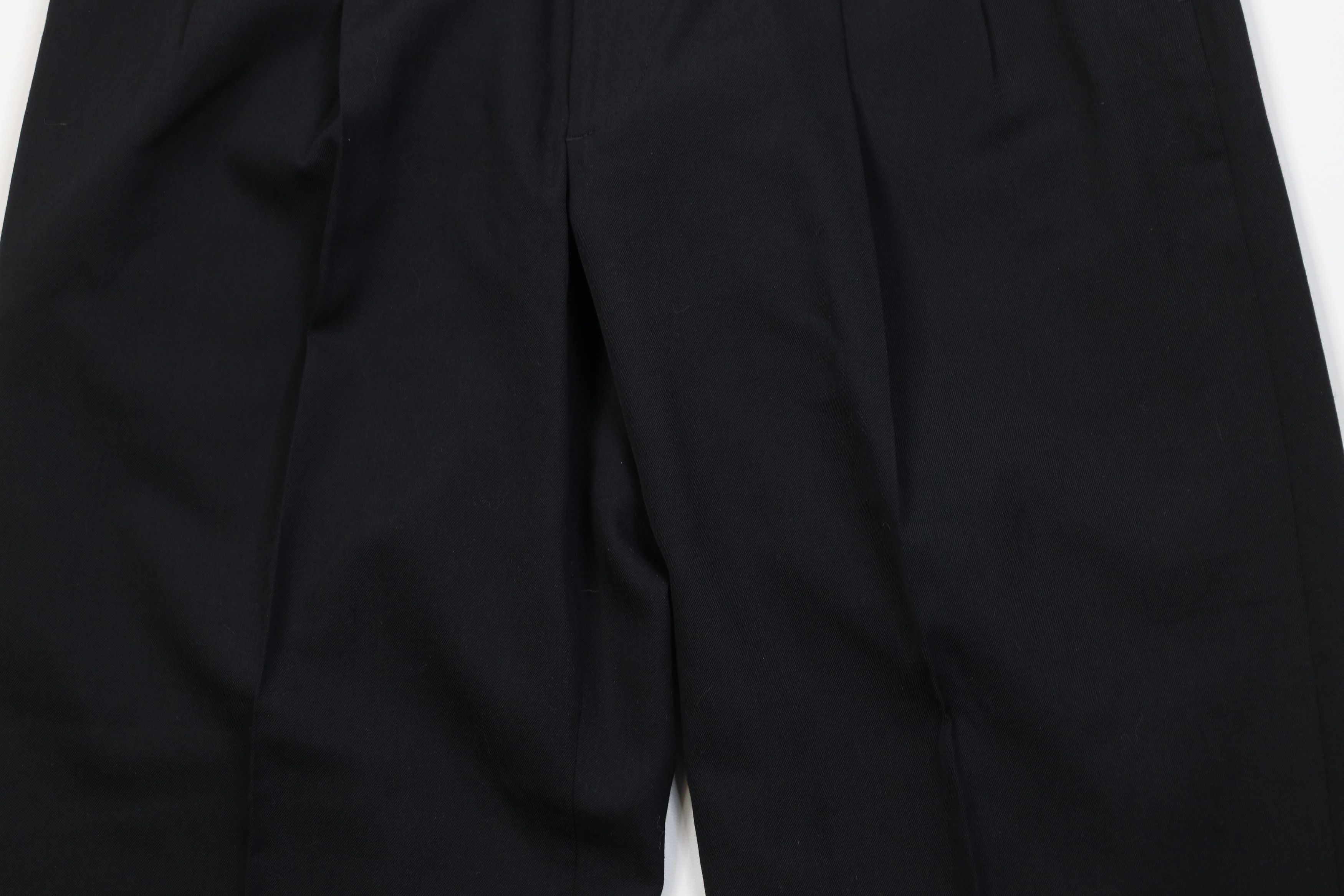 Vintage Vintage 90s Streetwear Wool Blend Knit Wide Leg Chino Pants Size US 34 / EU 50 - 3 Thumbnail