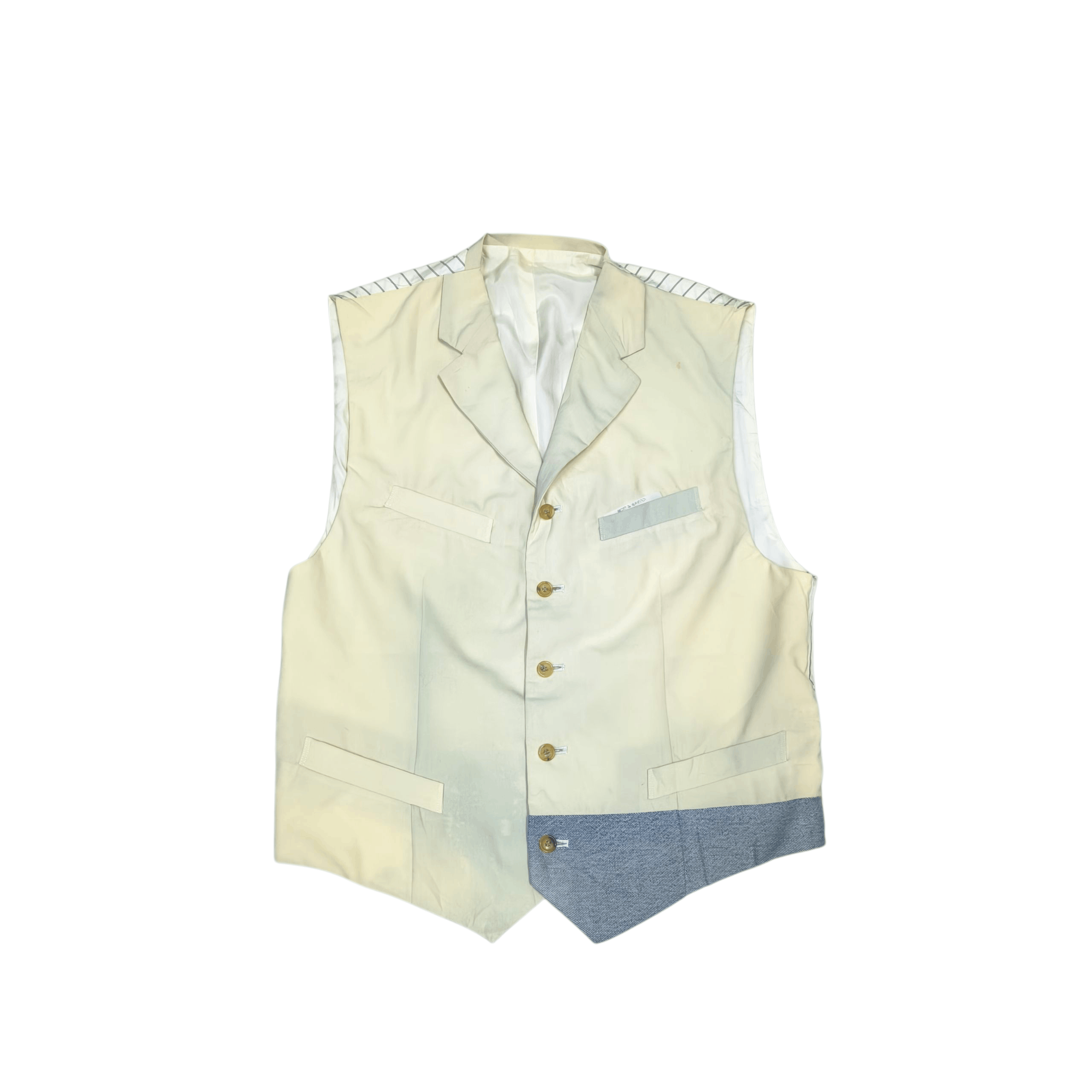 Comme des Garcons Archival vintage 90s COMME DES GARCONS ss92 vest Size US M / EU 48-50 / 2 - 2 Thumbnail