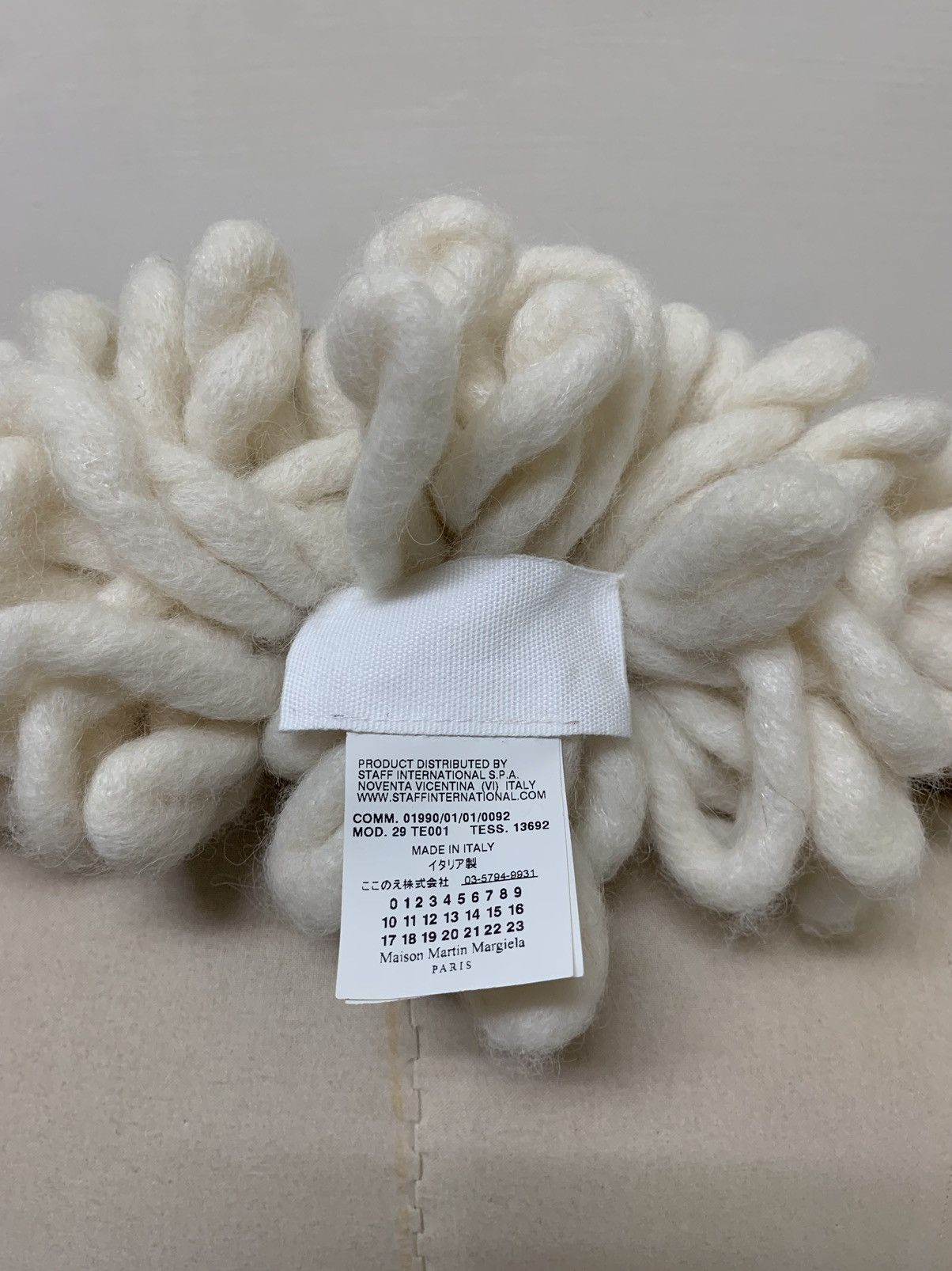 Maison Margiela maison margiela woolen scarf Size ONE SIZE - 4 Thumbnail