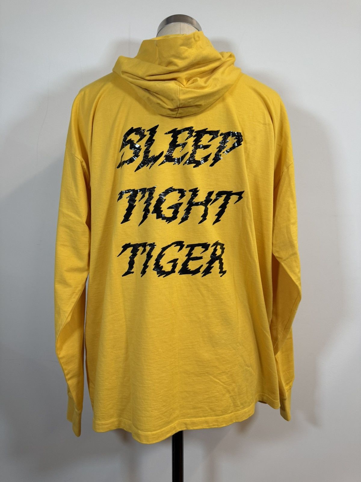 MM6 MM6 “Sleep Tight Tiger” Oversized Hooded Long Sleeve Tee Size US L / EU 52-54 / 3 - 1 Thumbnail