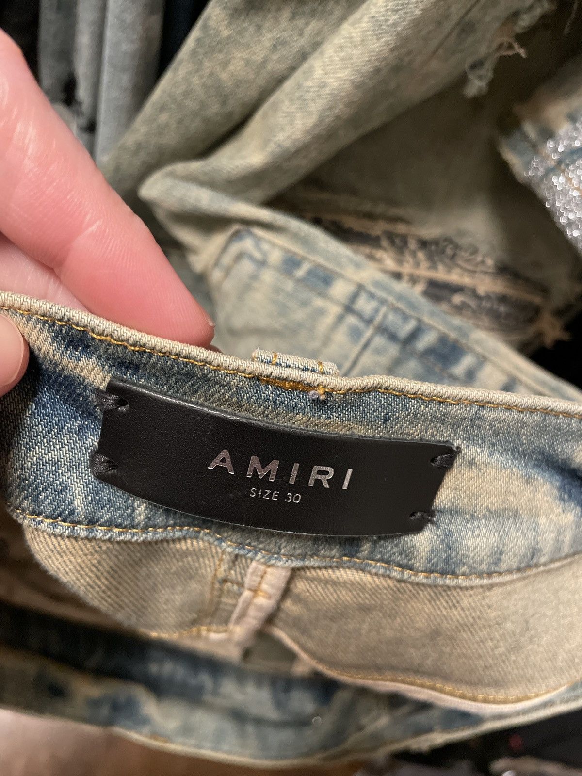 Amiri Original Amiri Mx1 Blue Bandana Size US 30 / EU 46 - 9 Thumbnail