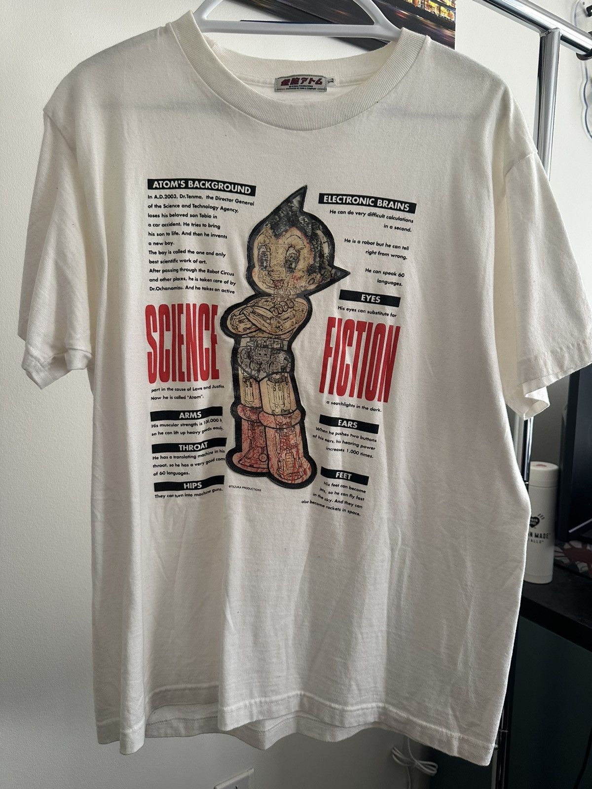 Vintage Astroboy Might Atom 3D Tee Size US L / EU 52-54 / 3 - 1 Thumbnail