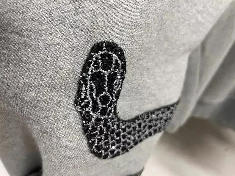 Amiri Amiri Black Snake Print Sweatshirt Dress. Size US M / EU 48-50 / 2 - 3 Thumbnail