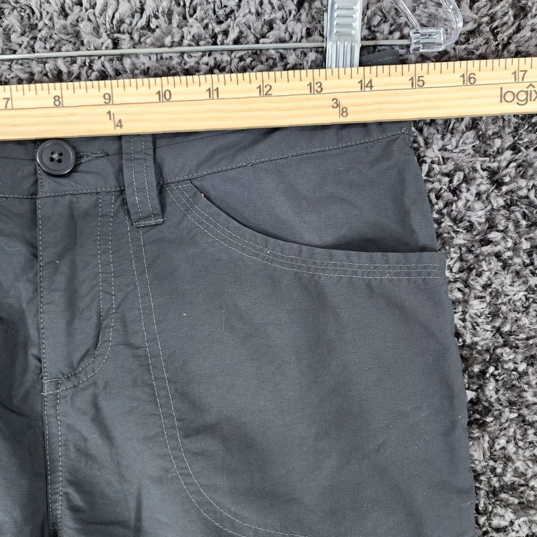 Mountain Hardwear VINTAGE Mountain Hardwear Women's Cargo Convertible Hiking Pants Size 6 Gray Outdoor Camping Size 28" / US 6 / IT 42 - 4 Thumbnail