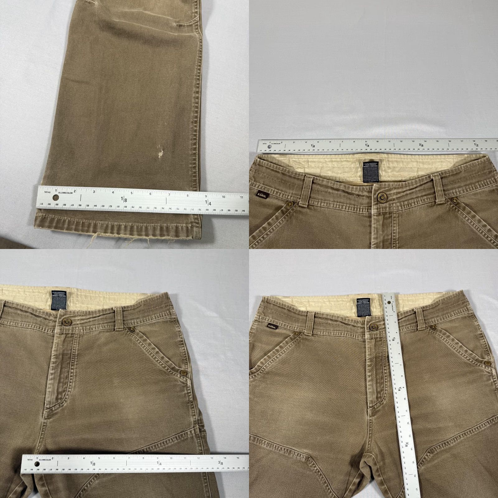 Doublet VINTAGE Kuhl The Lawless Pants Men 38x32 Brown Canvas Work Carpenter Stretch 5-Pocket Denim Style Regular Straight Mens Size US 38 / EU 54 - 8 Thumbnail