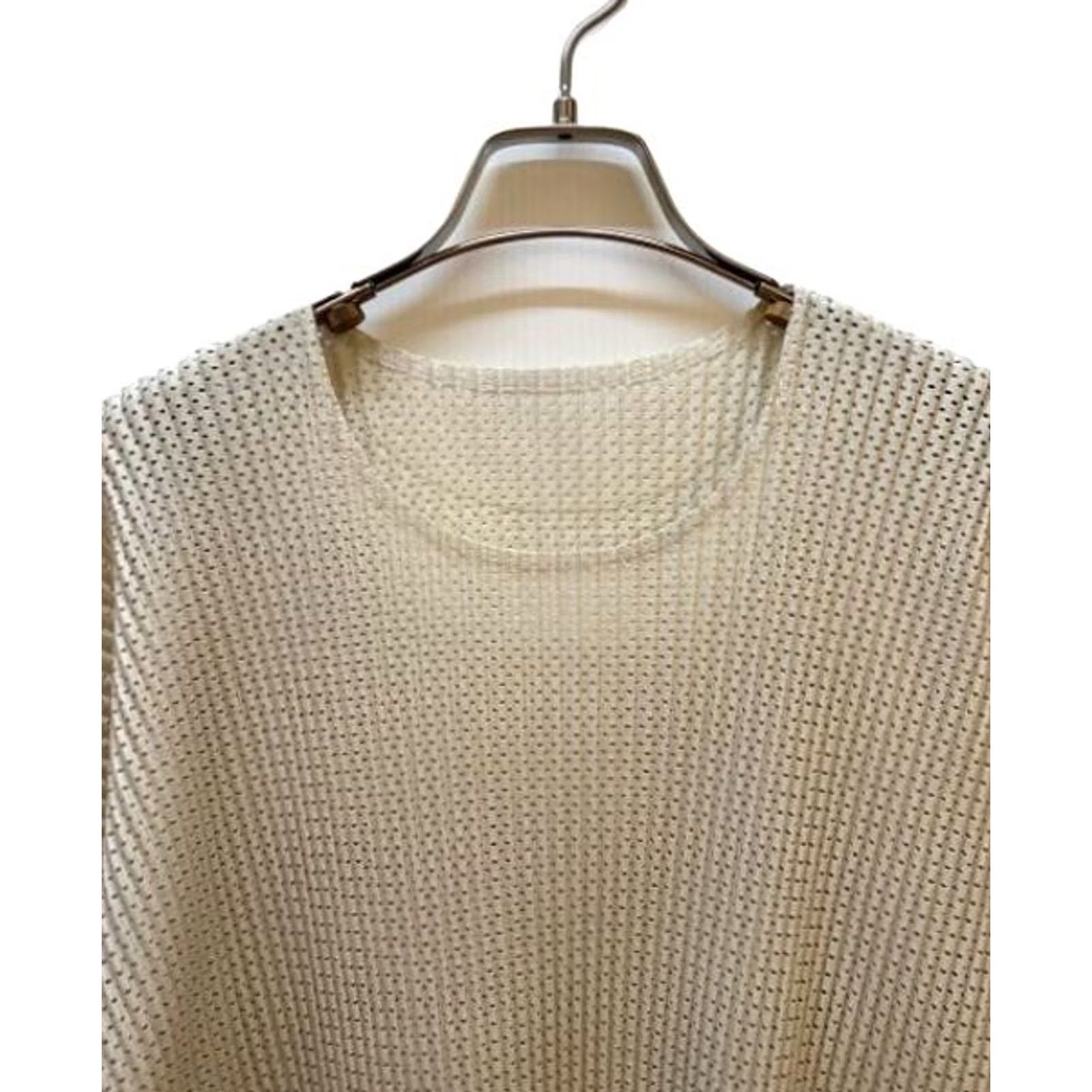 Issey Miyake ISSEY MIYAKE HOMME PLISSE T-SHIRT Long Sleeve Beige M Men Shirt Solid Top Size US M / EU 48-50 / 2 - 7 Thumbnail