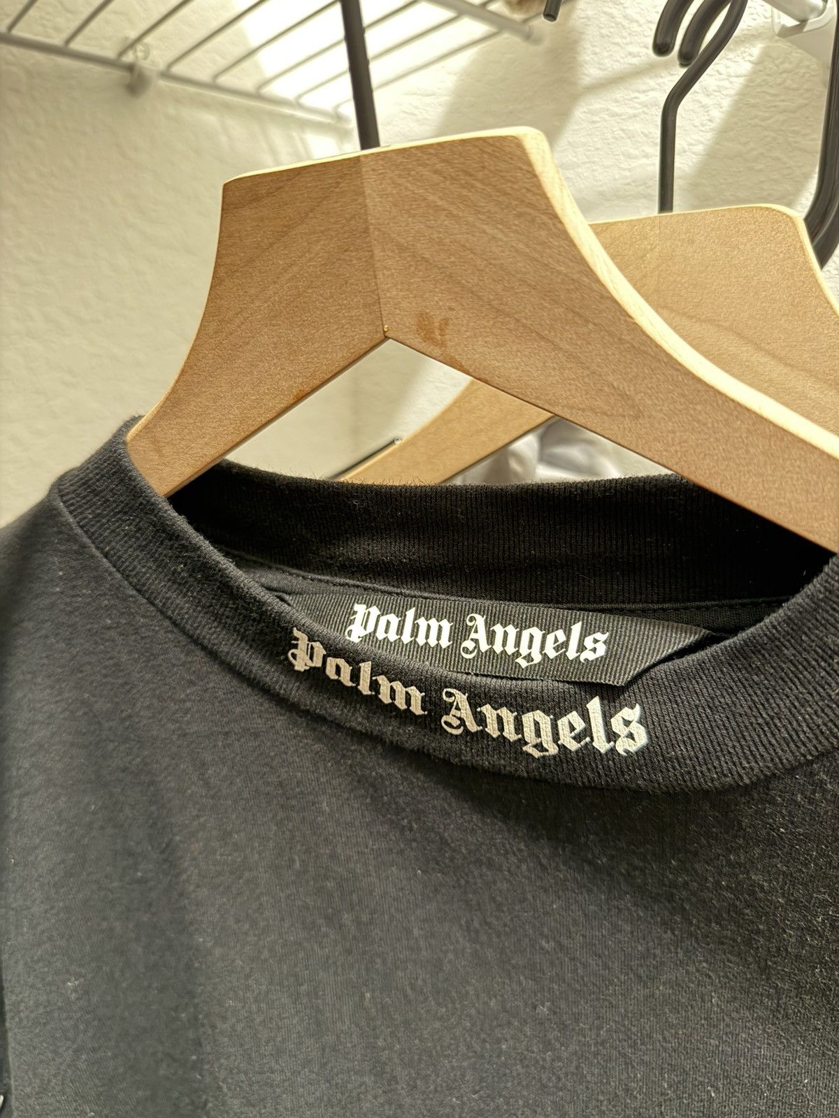 Palm Angels Palm Angels Classic Logo Tee Black Size US M / EU 48-50 / 2 - 4 Thumbnail