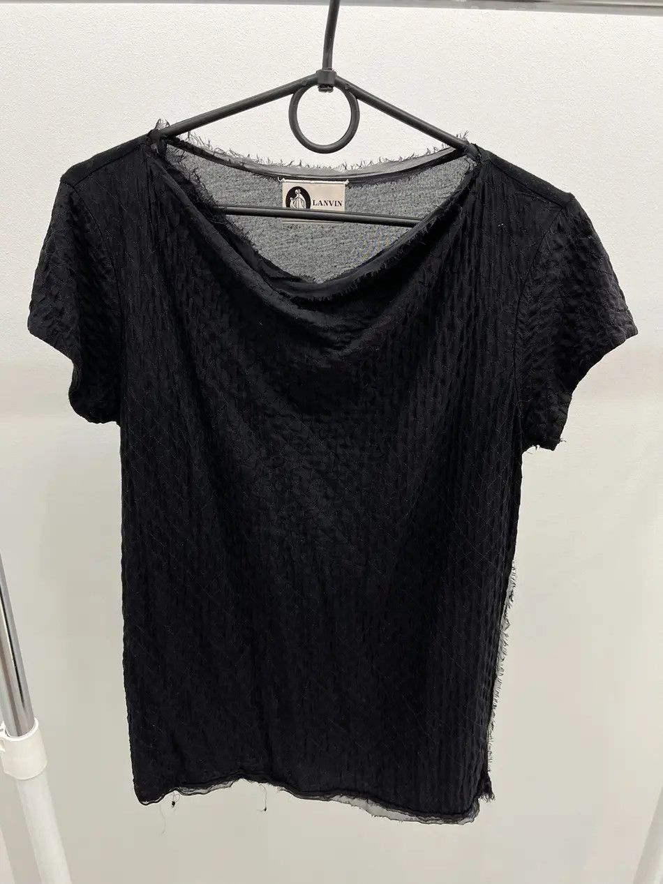 Lanvin Lanvin Silk Blouse With Chain Size S / US 4 / IT 40 - 1 Thumbnail