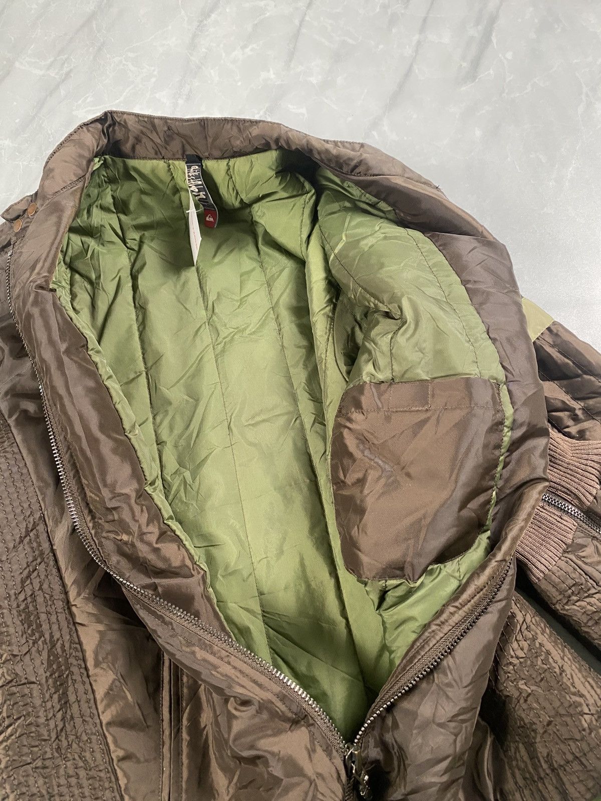 Quiksilver Vintage y2k Quiksilver Quilted Light Jacket Size US M / EU 48-50 / 2 - 10 Thumbnail