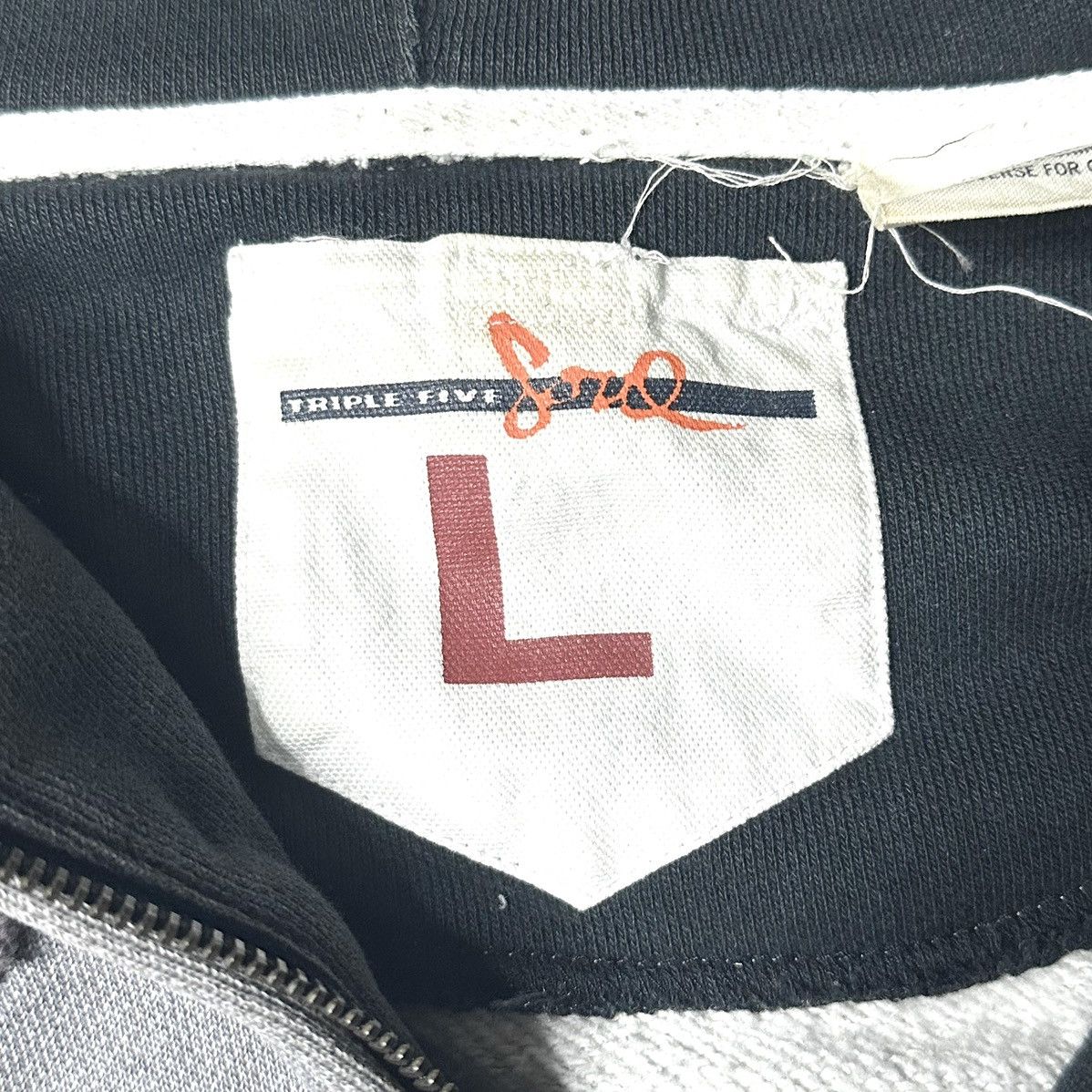 Triple 5 Soul [90s] [TRIPLE FIVE SOUL] Patchwork Zip-Up Hoodie street Size US L / EU 52-54 / 3 - 9 Thumbnail