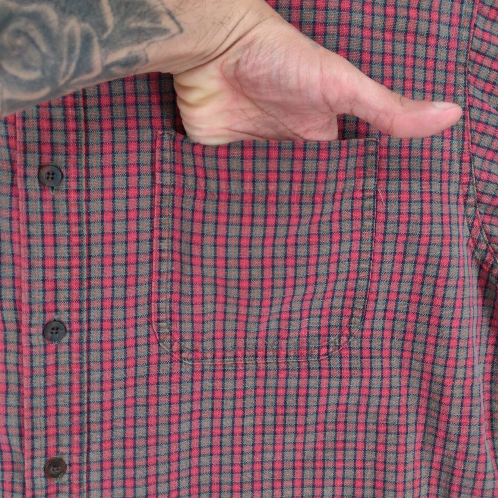 Vintage Vintage L.L. Bean Flannel Shirt Men's Big & Tall Large Check Plaid Workwear Casual All Seasons Size US L / EU 52-54 / 3 - 7 Thumbnail