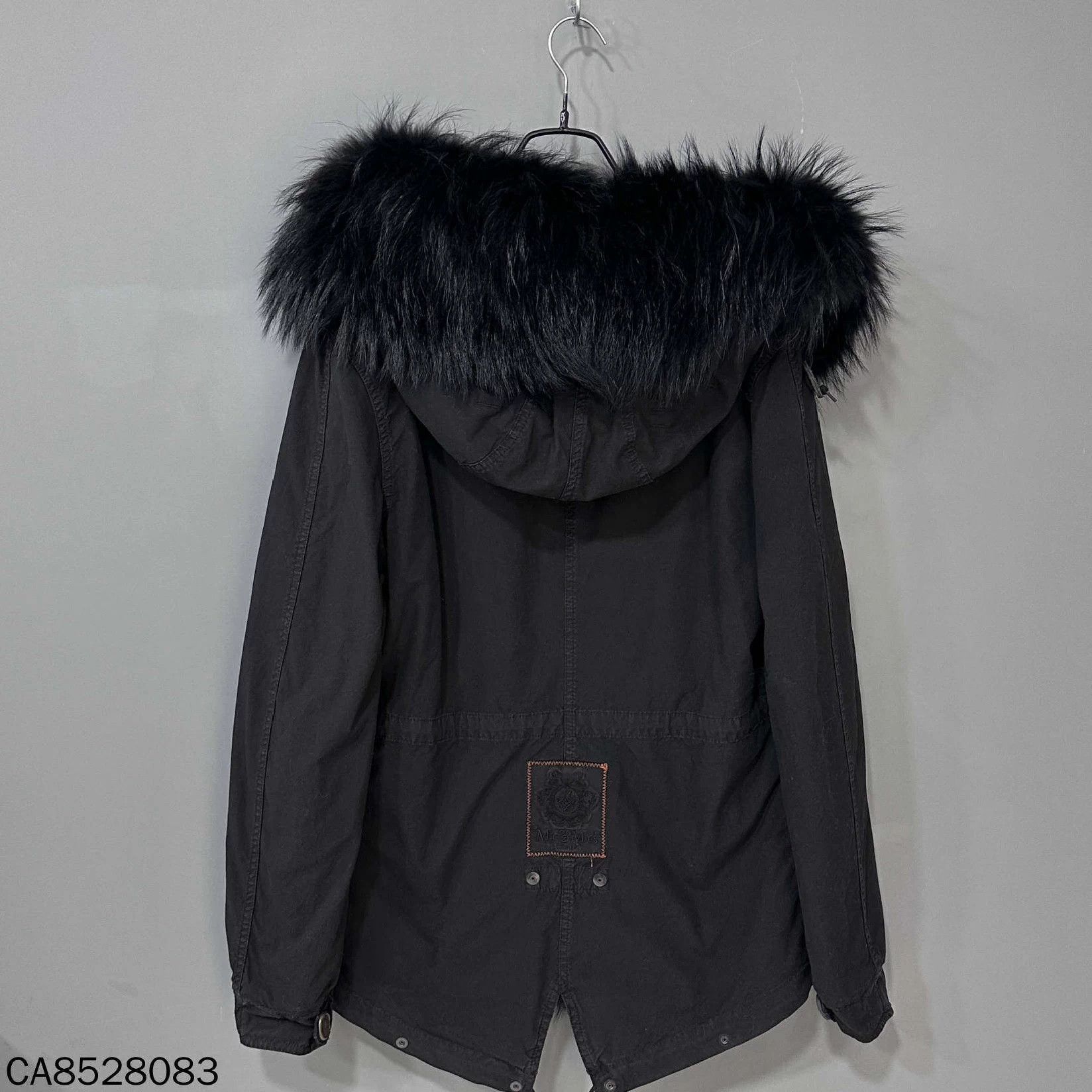 MR & MRS ITALY Mr & Mrs black full fur coat S Size S / US 4 / IT 40 - 3 Thumbnail