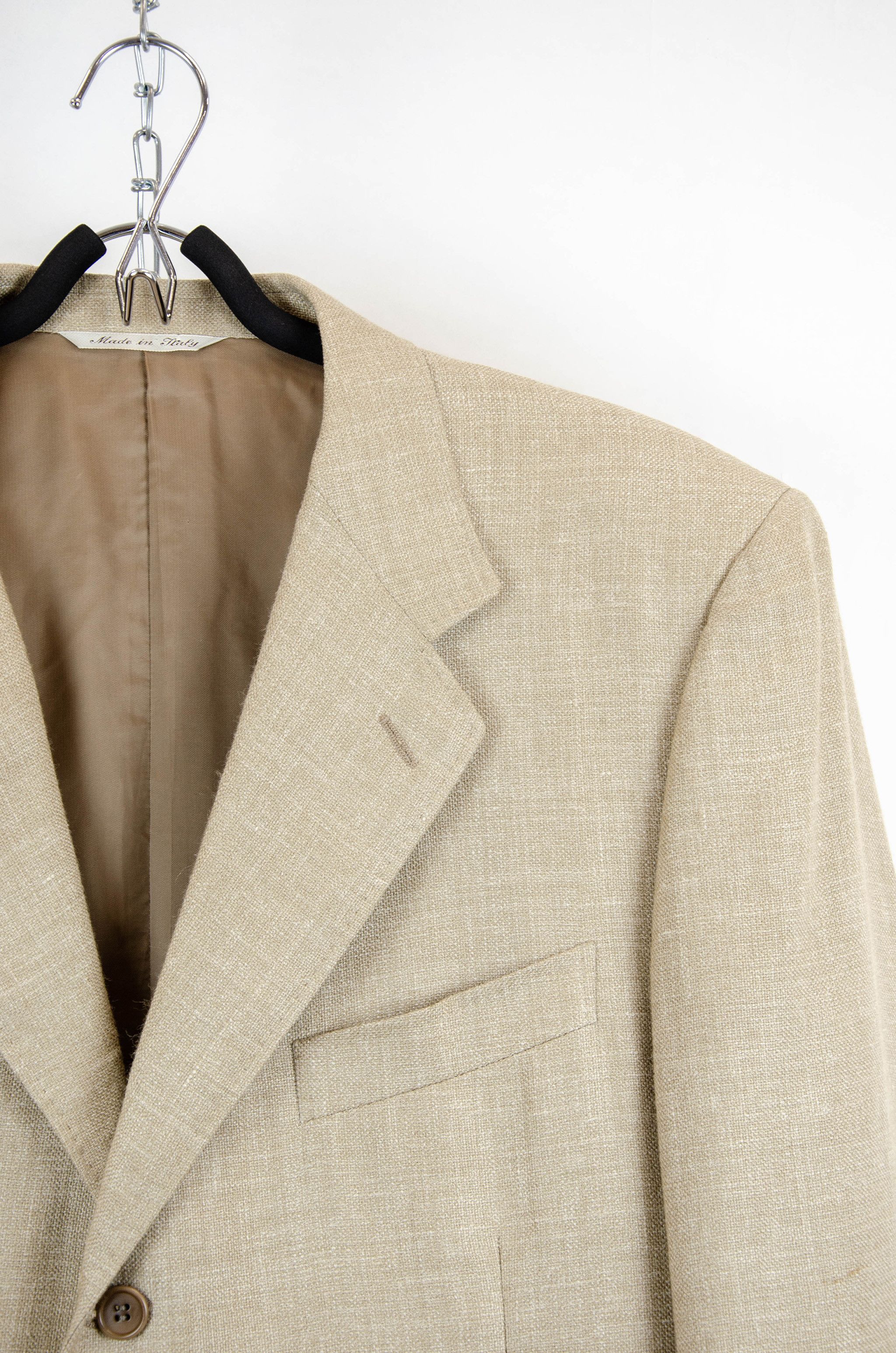 Canali Canali Silk Linen Wool Blazer – Size 54L Size 44R - 6 Thumbnail