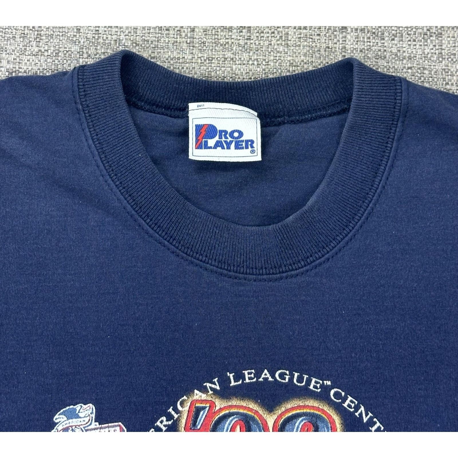 Pro Player Cleveland Indians Sz L Mens Division Champions Pro Player Size US XL / EU 56 / 4 - 7 Thumbnail