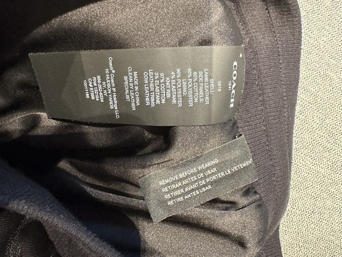 Coach Coach X Champion Leather Joggers Size US 30 / EU 46 - 4 Thumbnail