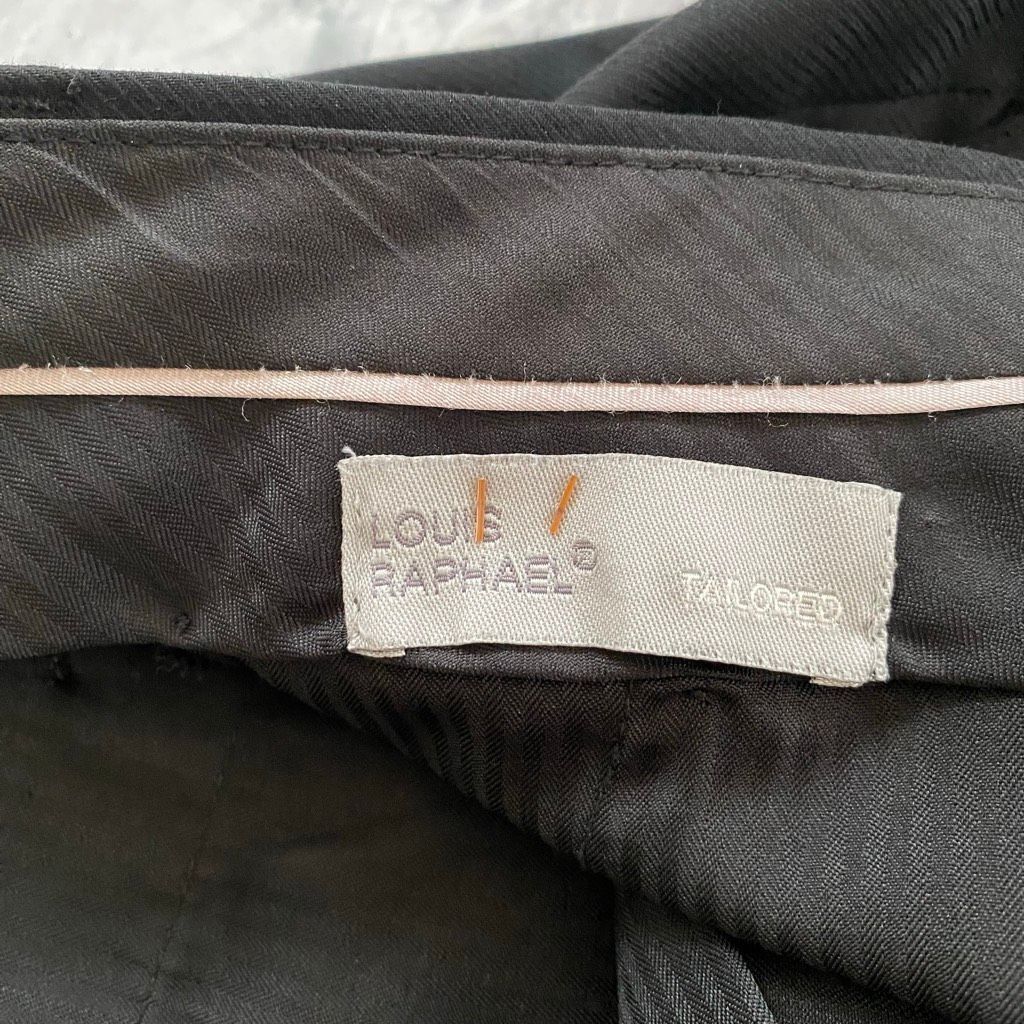 Other Louis Raphael tailored men 38/34 wool blend pull on dress pa Size 38R - 8 Thumbnail