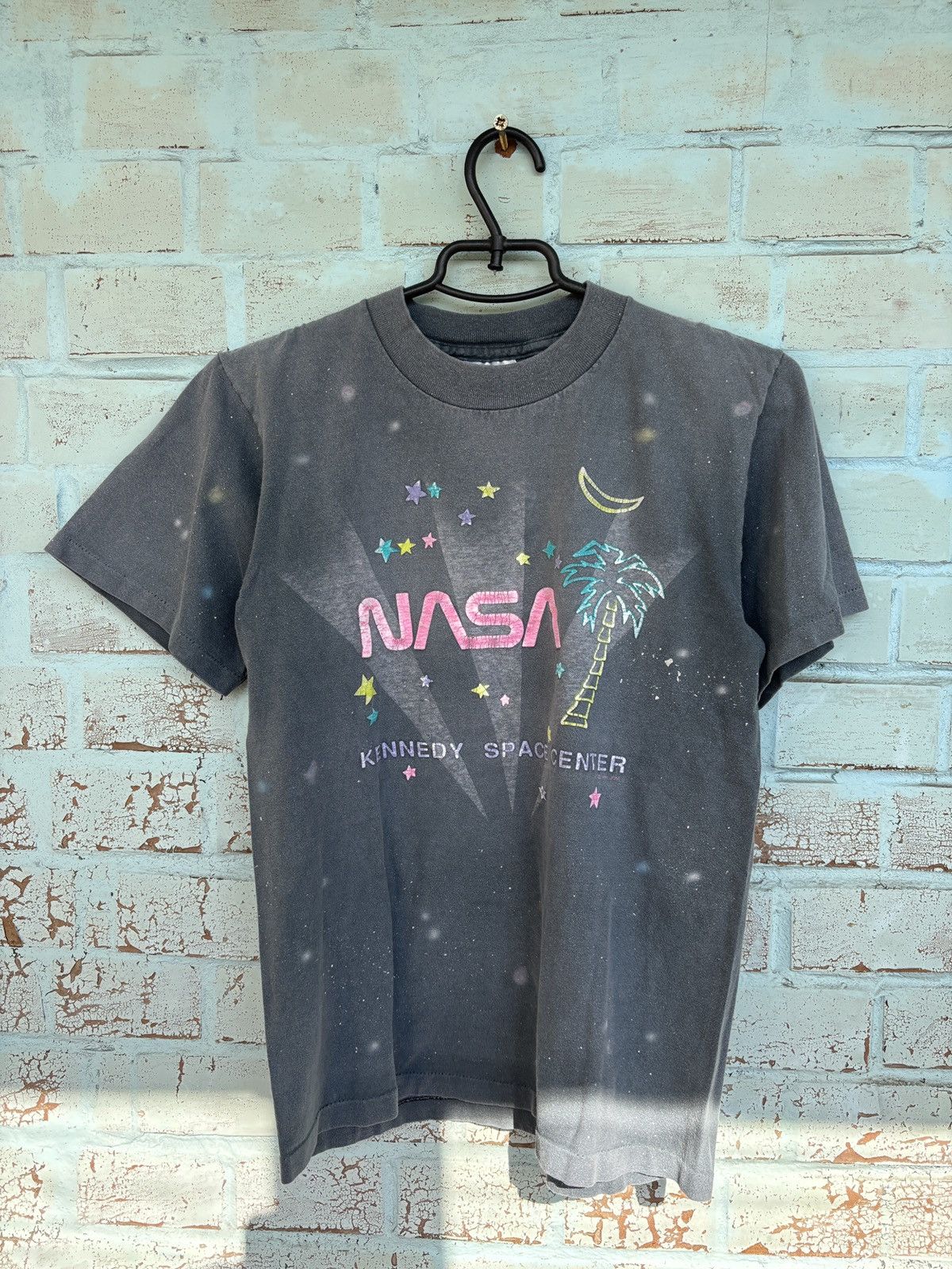 Vintage NASA 1991s VINTAGE CRAZY VIBE T-SHIRT Y2K 90s STREETWEAR Size US M / EU 48-50 / 2 - 1 Thumbnail
