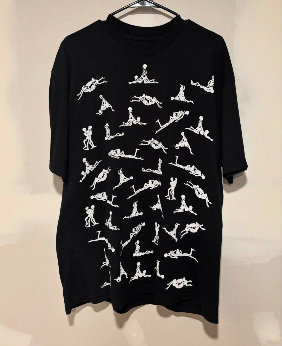 Band Tees Ken Carson A Great Chaos Skeleton Positions Graphic Tee Size US L / EU 52-54 / 3 - 1 Thumbnail