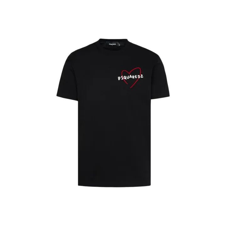 Dsquared2 DSQUARED2 Men's Loose Fit Short Sleeve T-Shirt 0079 Size US XS / EU 42 / 0 - 1 Thumbnail