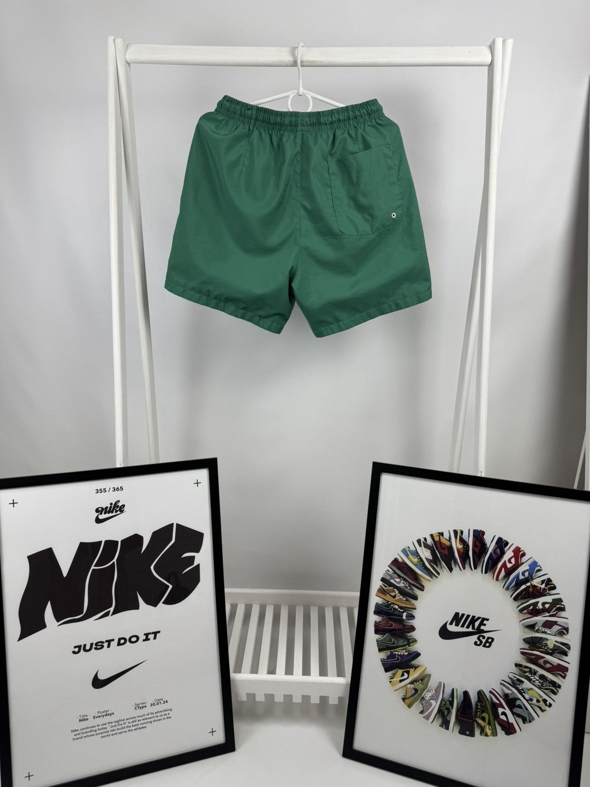 Nike Nike M size Green Shorts Size US 32 / EU 48 - 7 Thumbnail
