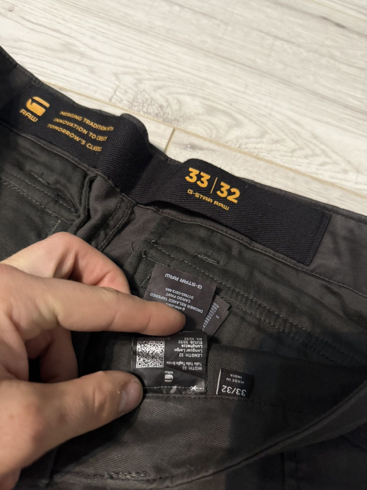 G-Star G-Star Raw pants jogger cargo jeans Size US 33 - 6 Thumbnail