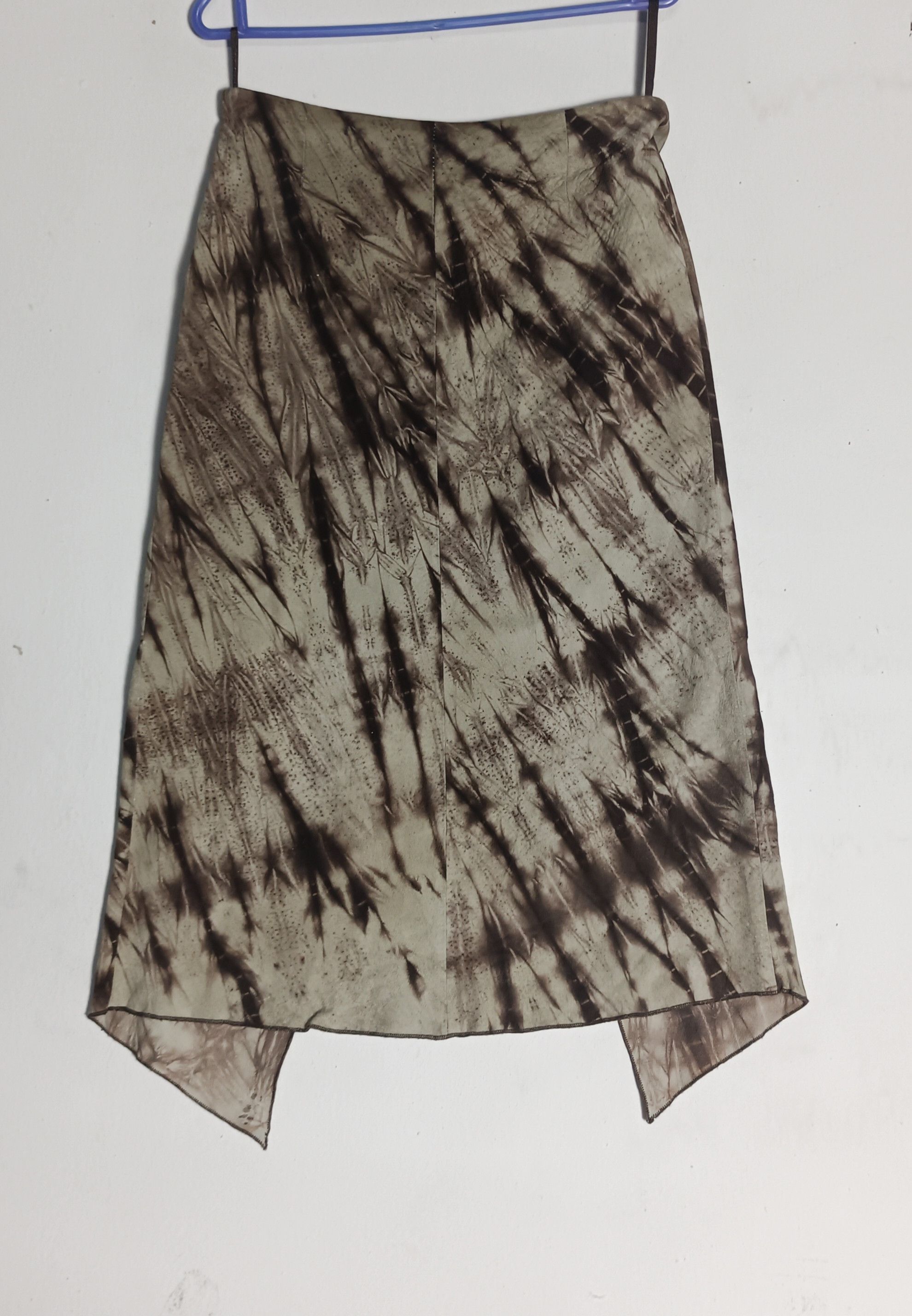 Bebe × Designer × Vintage Rare🔥🔥Learther Skirt Bebe Size 24" / US 00 / IT 34 - 2 Thumbnail