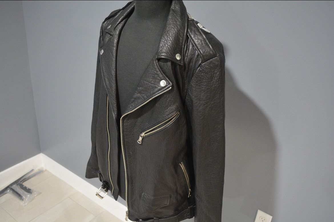 Stolen Girlfriends Club Black joey biker leather jacket Size US XL / EU 56 / 4 - 8 Thumbnail