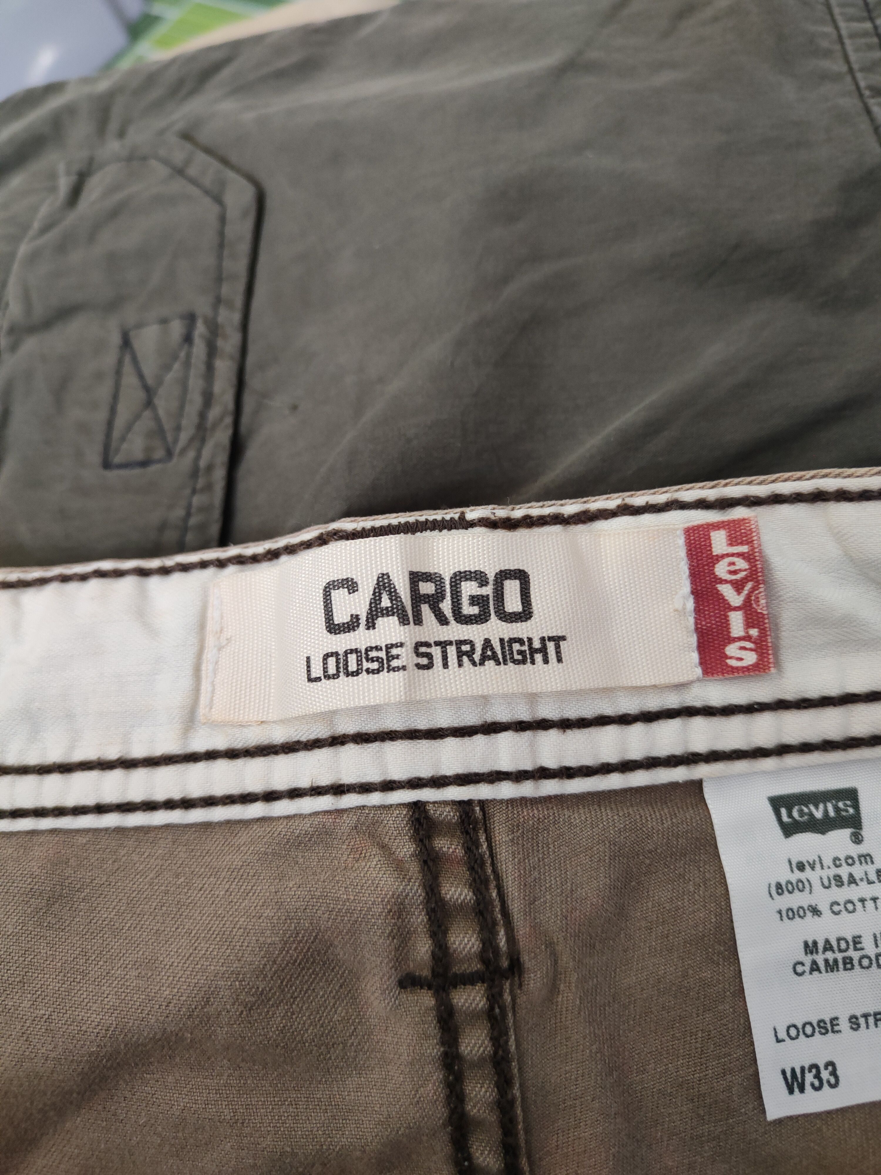 Levi's DL Levi's Brown Faded Multipocket Tactical Cargo Pants #1325 Size US 34 / EU 50 - 17 Thumbnail
