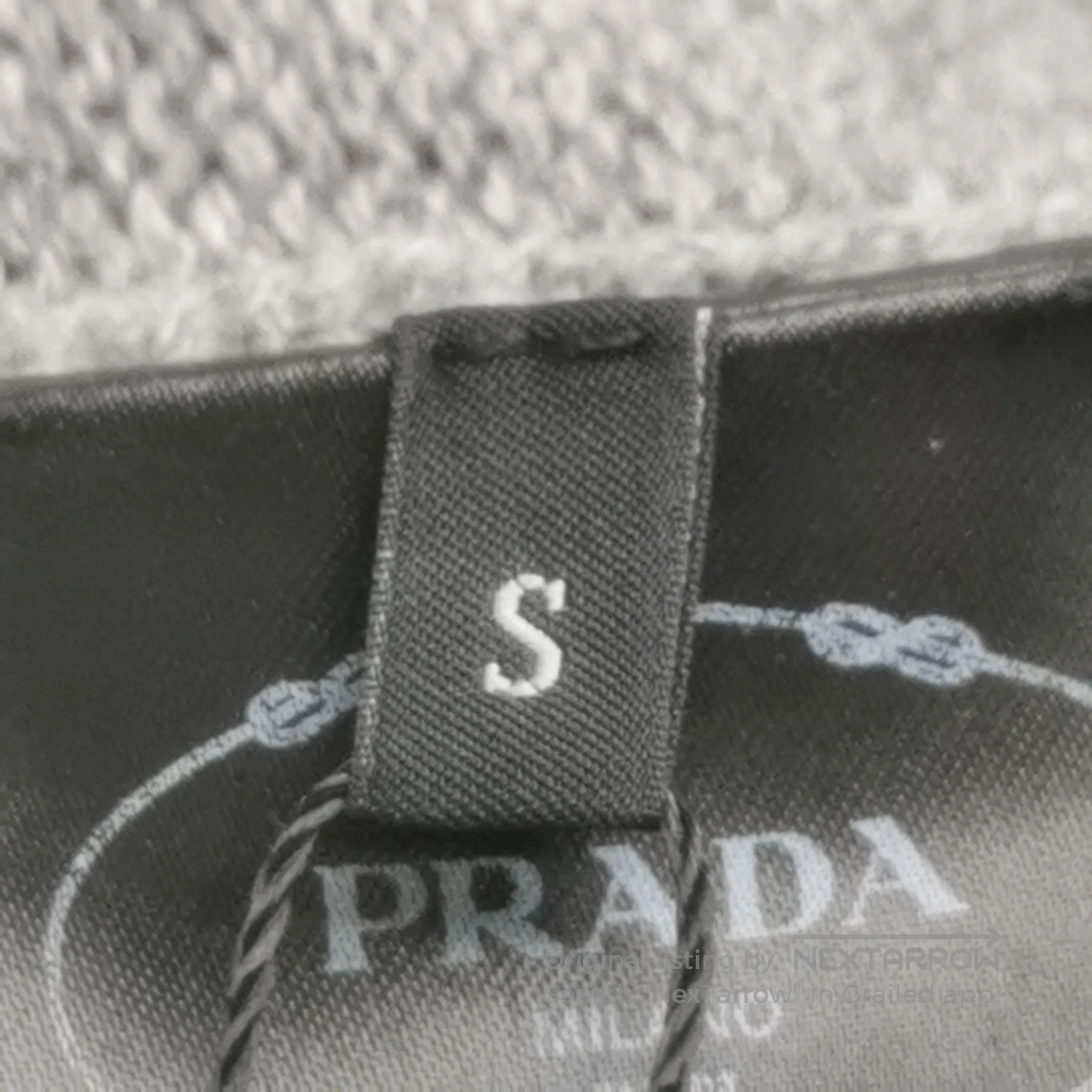 Prada Prada Gray Cashmere Long Sleeve Knit Sweater . Size S / US 4 / IT 40 - 6 Thumbnail