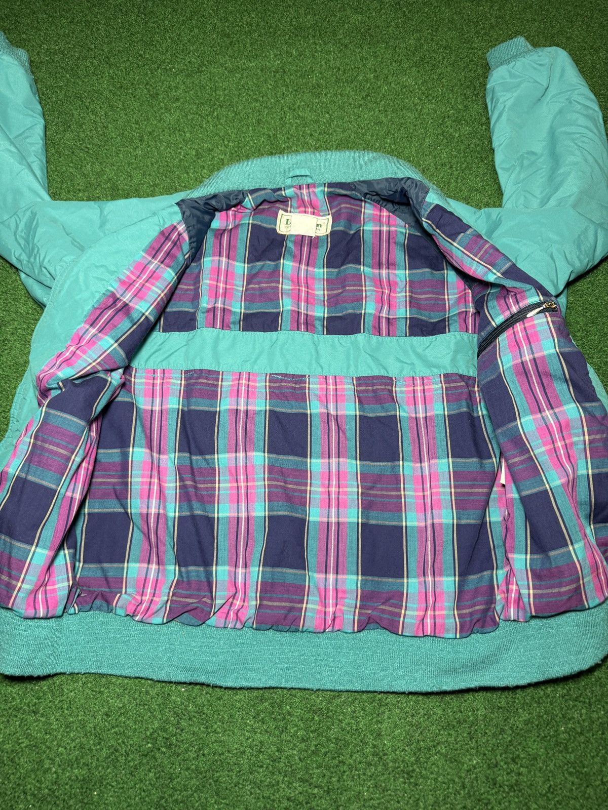 L.L. Bean LL Bean Womens Sm Blue Windbreaker 21x23 Vintage 90s Jacket Size S / US 4 / IT 40 - 4 Thumbnail
