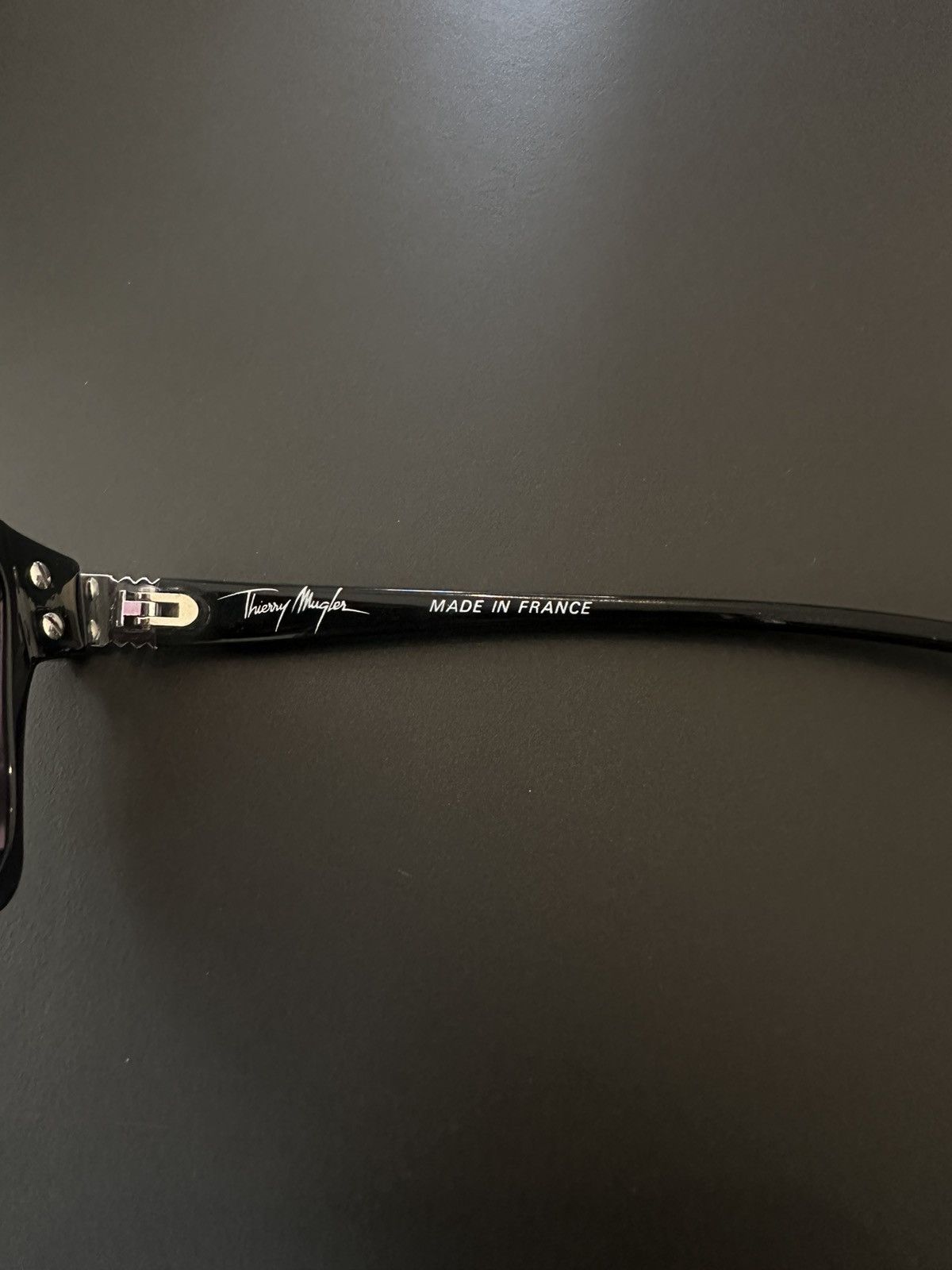 Thierry Mugler Vintage MUGLER by Thierry Mugler Rectangular Sunglasses Size ONE SIZE - 6 Thumbnail
