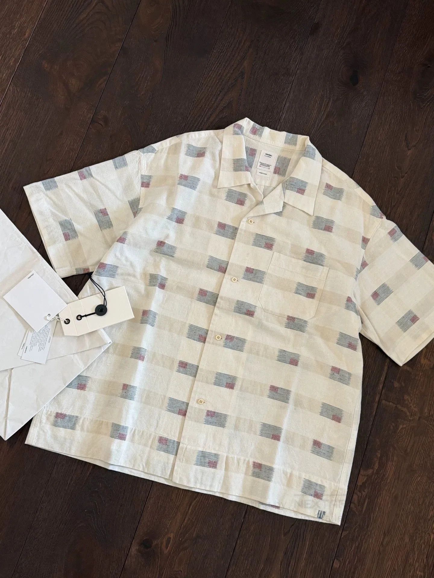 Visvim Multi Pattern Short Sleeve Button-Up Shirt. Size US XL / EU 56 / 4 - 1 Thumbnail