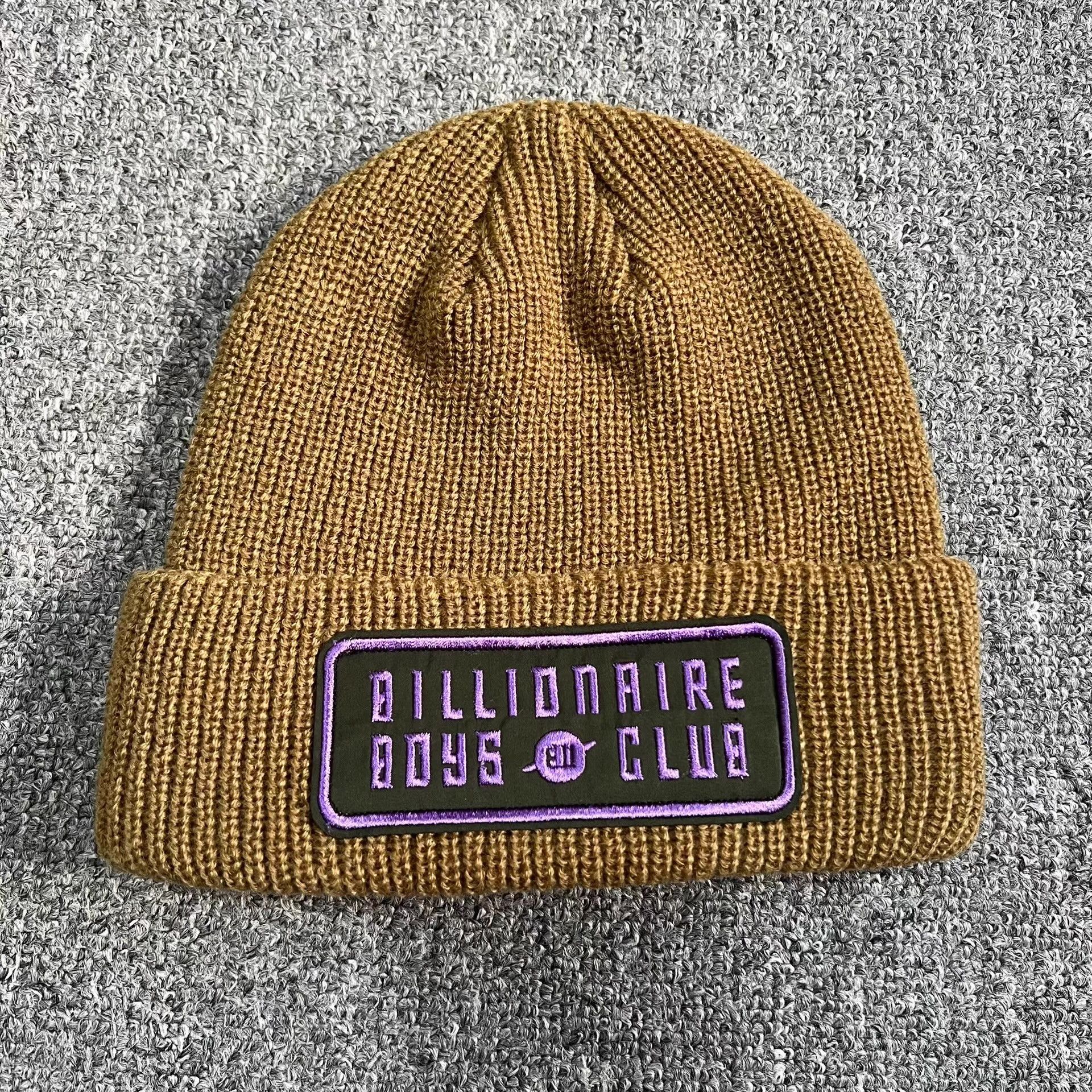 Billionaire Boys Club BBC EU Premium Embroidered Knitted Beanie Q7 Size ONE SIZE - 2 Thumbnail