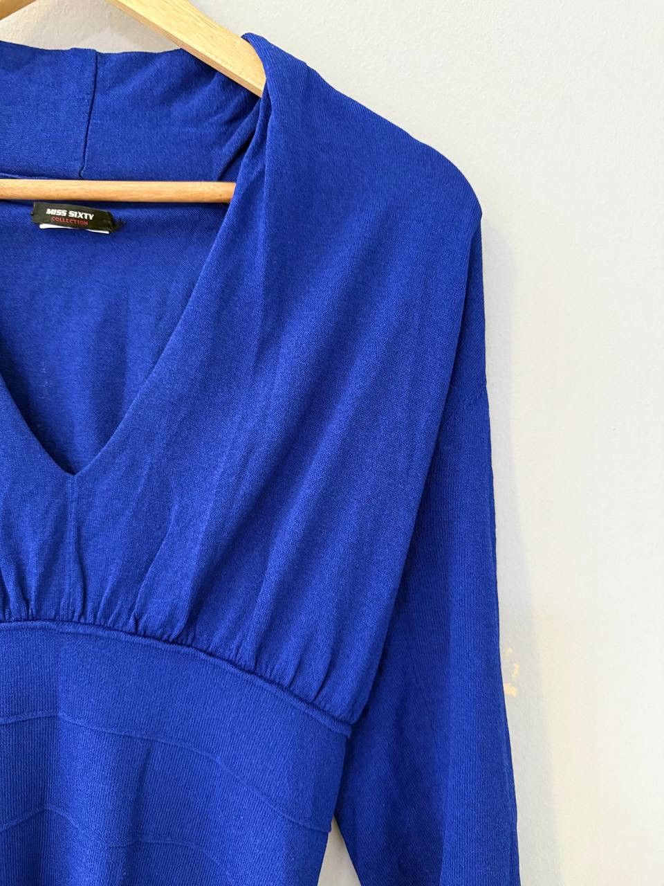 Miss Sixty Blouse Miss Sixty Avant-garde Blue JPG style long sleeve Size M / US 6-8 / IT 42-44 - 2 Thumbnail