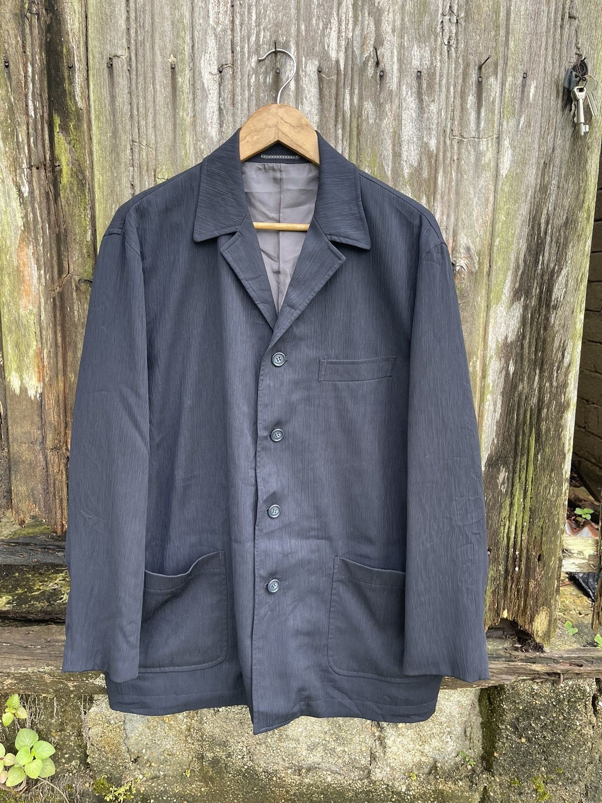 Designer Kansai Japan Work Jacket Style Blazer L Size US L / EU 52-54 / 3 - 1 Thumbnail