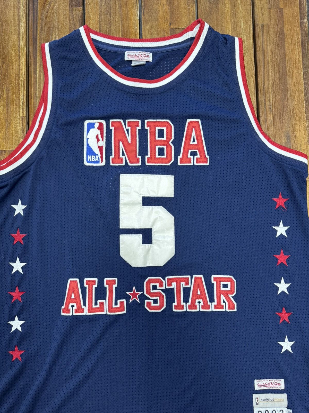 Mitchell & Ness Mitchell & Ness Jason Kidd 2002 NBA All Star Game Jersey Size US XXL / EU 58 / 5 - 2 Thumbnail