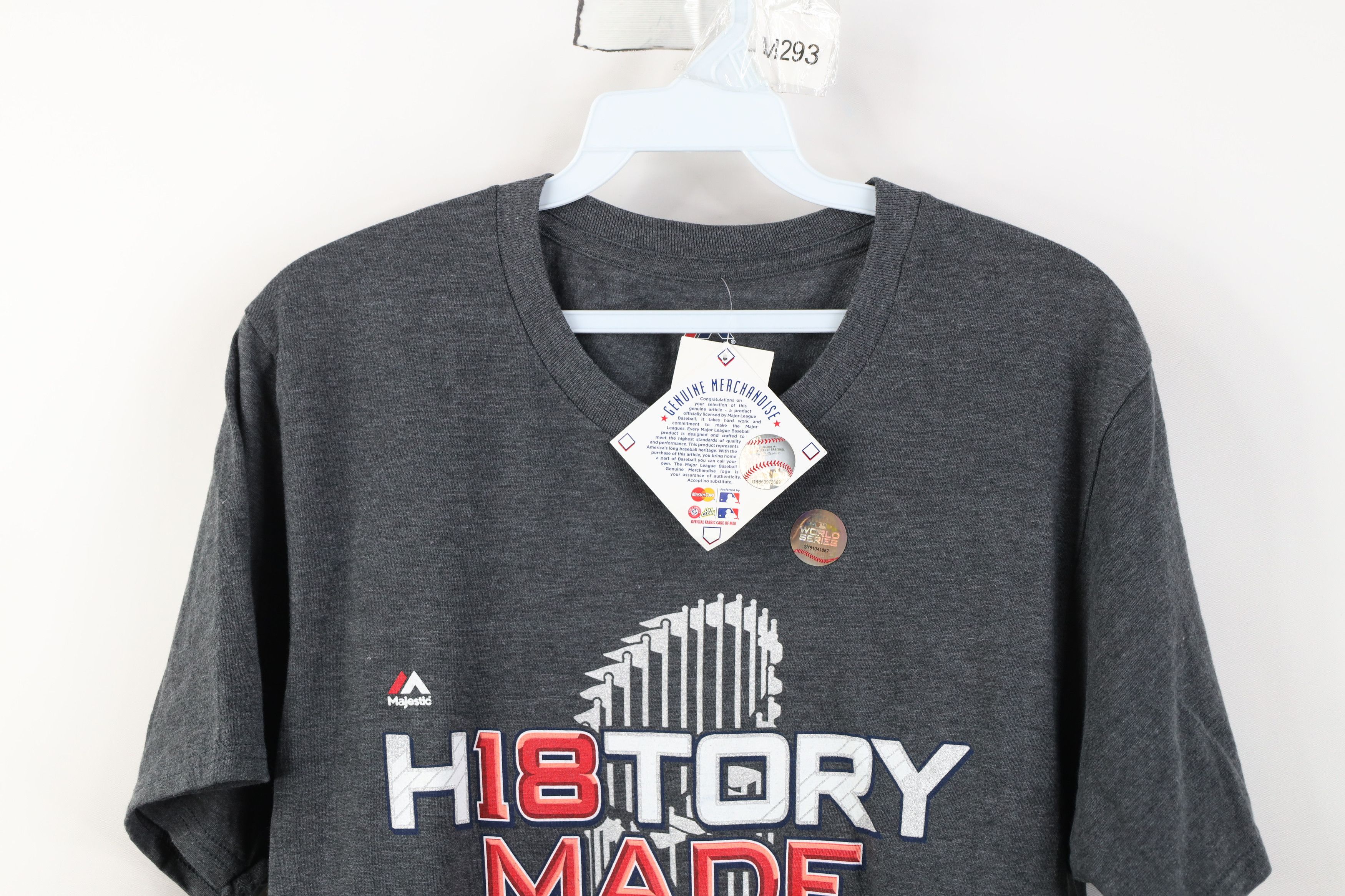 Majestic Deadstock Majestic Series Champs Boston Red Sox T-Shirt Size US S / EU 44-46 / 1 - 2 Thumbnail