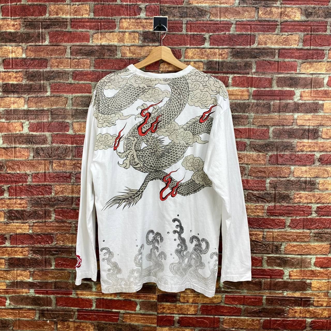 Japanese Brand JAPANESE DRAGON YAKUZA SHIRT Size US L / EU 52-54 / 3 - 7 Thumbnail