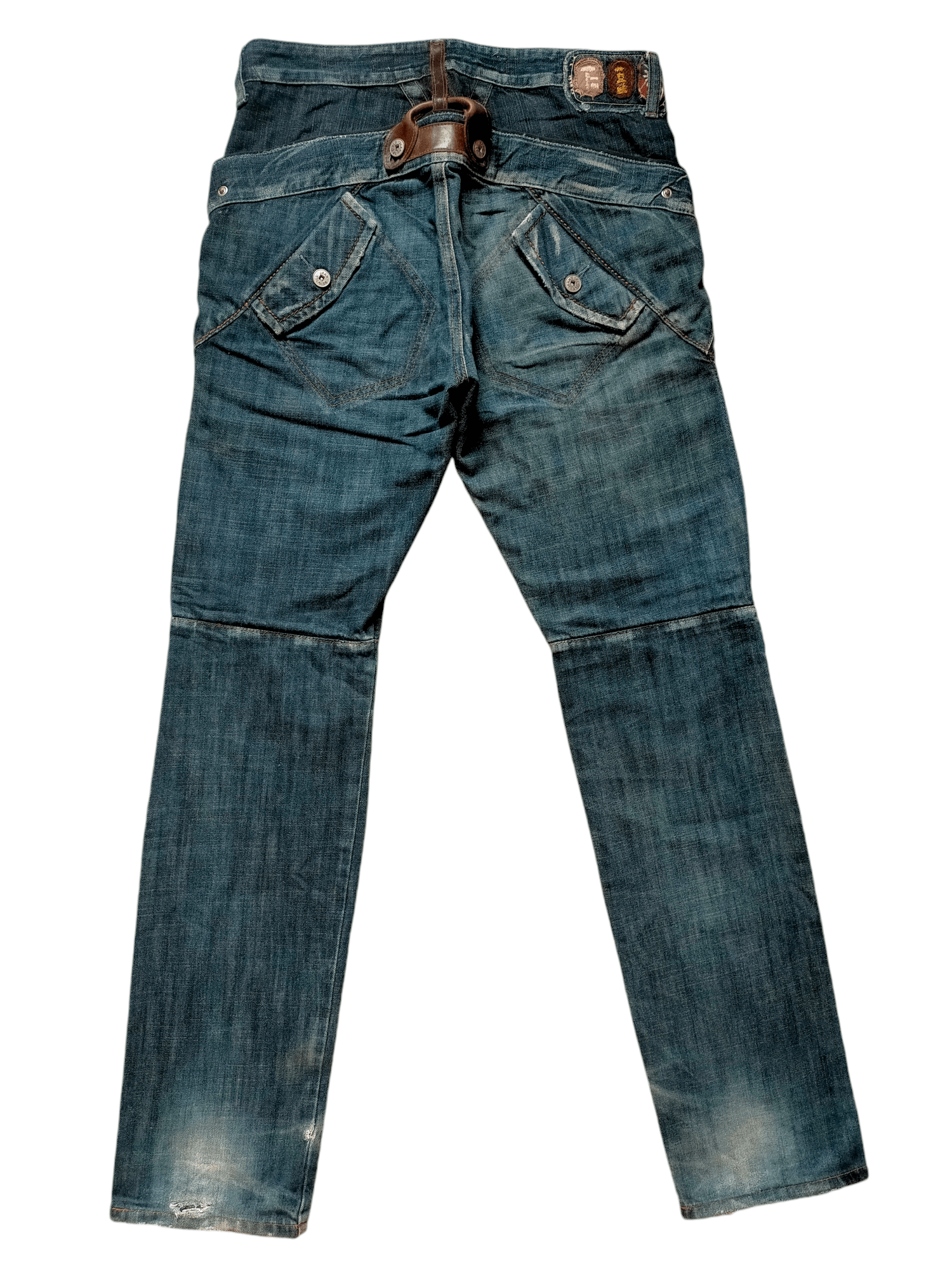Marithe + Francois Girbaud Marithe Francois Girbaud 🔥Rare Multipocket Zipped Jeans Size US 32 / EU 48 - 2 Thumbnail