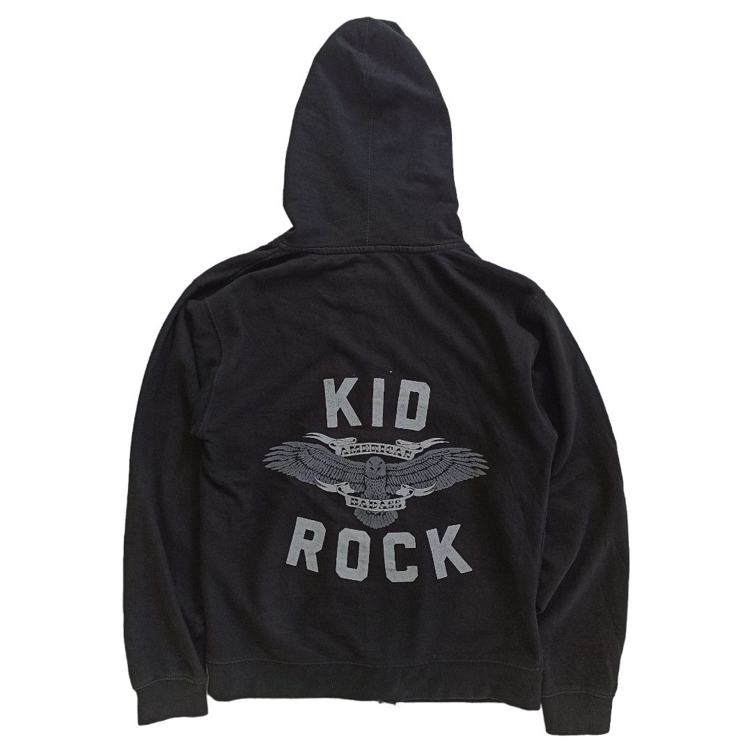 Band Tees Kid Rock American Bad Ass Hoodie Size US S / EU 44-46 / 1 - 2 Thumbnail