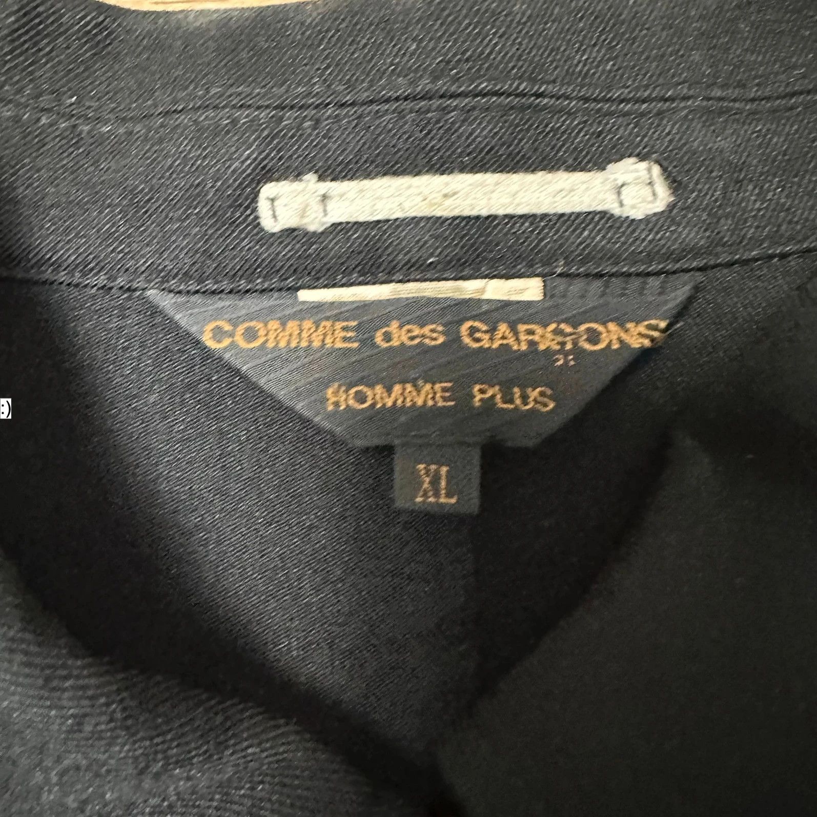 Comme des Garcons Homme Plus Jacket CDG Homme Plus Garment Treated Layered Zip Black SS19 Size US L / EU 52-54 / 3 - 4 Thumbnail