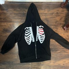 Black Skeleton Hoodie