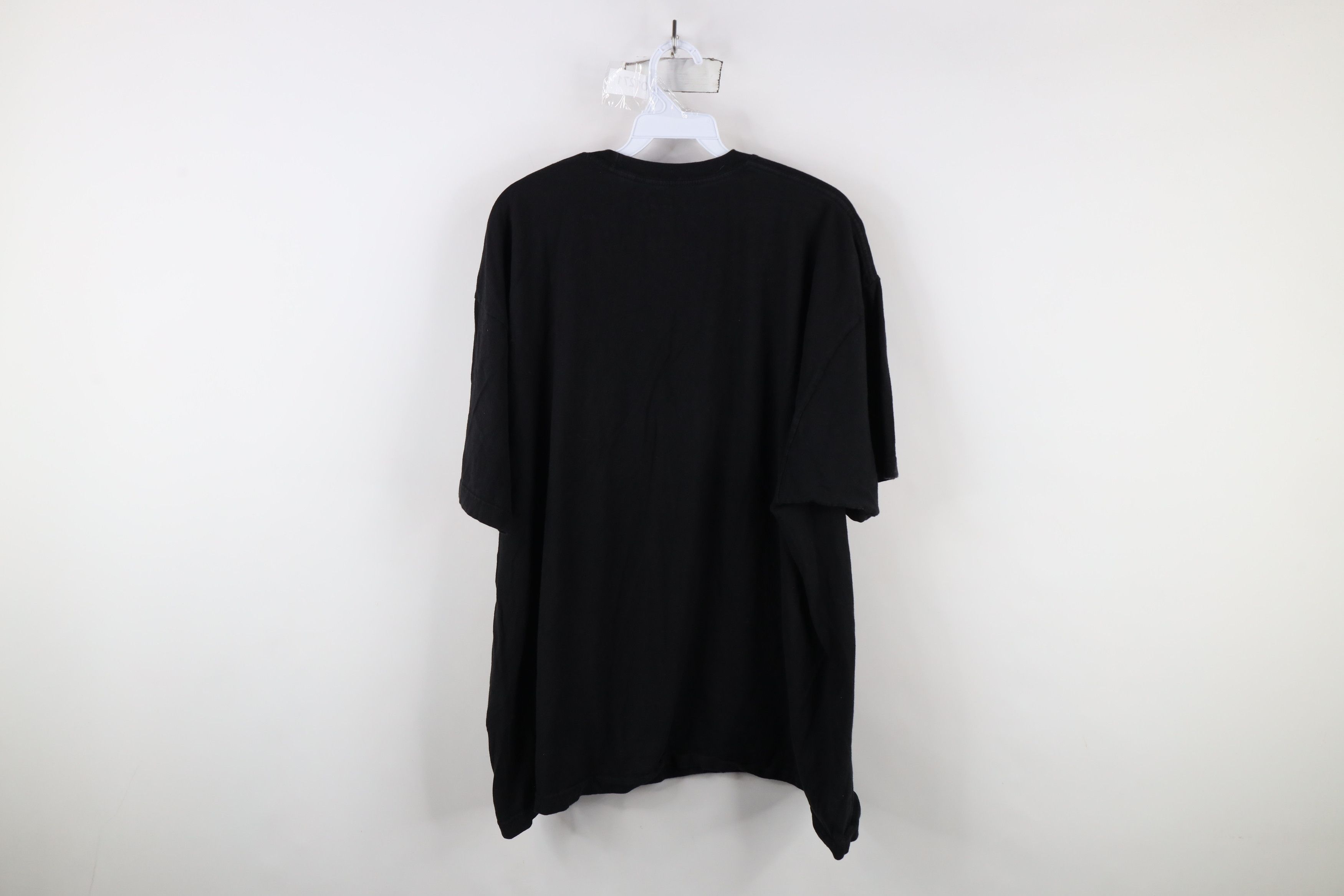 Fox Racing × Vintage Vintage Fox Racing Spell Big Logo Motocross T-Shirt Black Size US XXL / EU 58 / 5 - 9 Thumbnail
